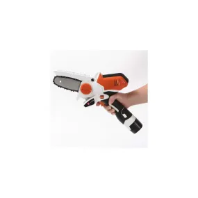 MINI ACCU KETTINGZAAG BOXER 12,5 CM ZAAGBLAD  INCLUSIEF 2 ACCU'S